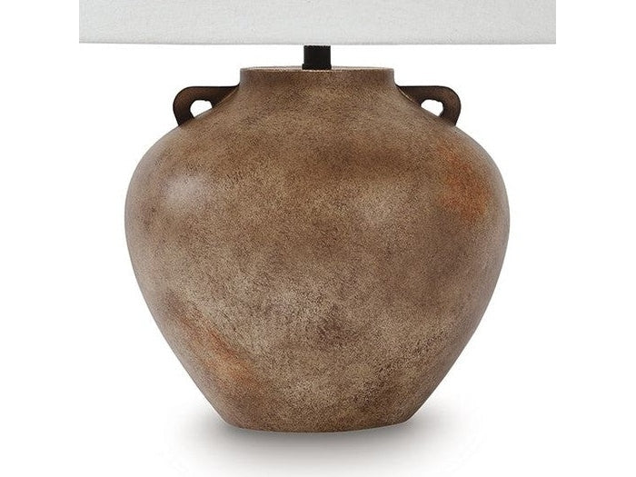 Ferrilby - Poly Table Lamp - Antique Beige