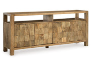 Hudwick - Accent Cabinet - Natural Brown