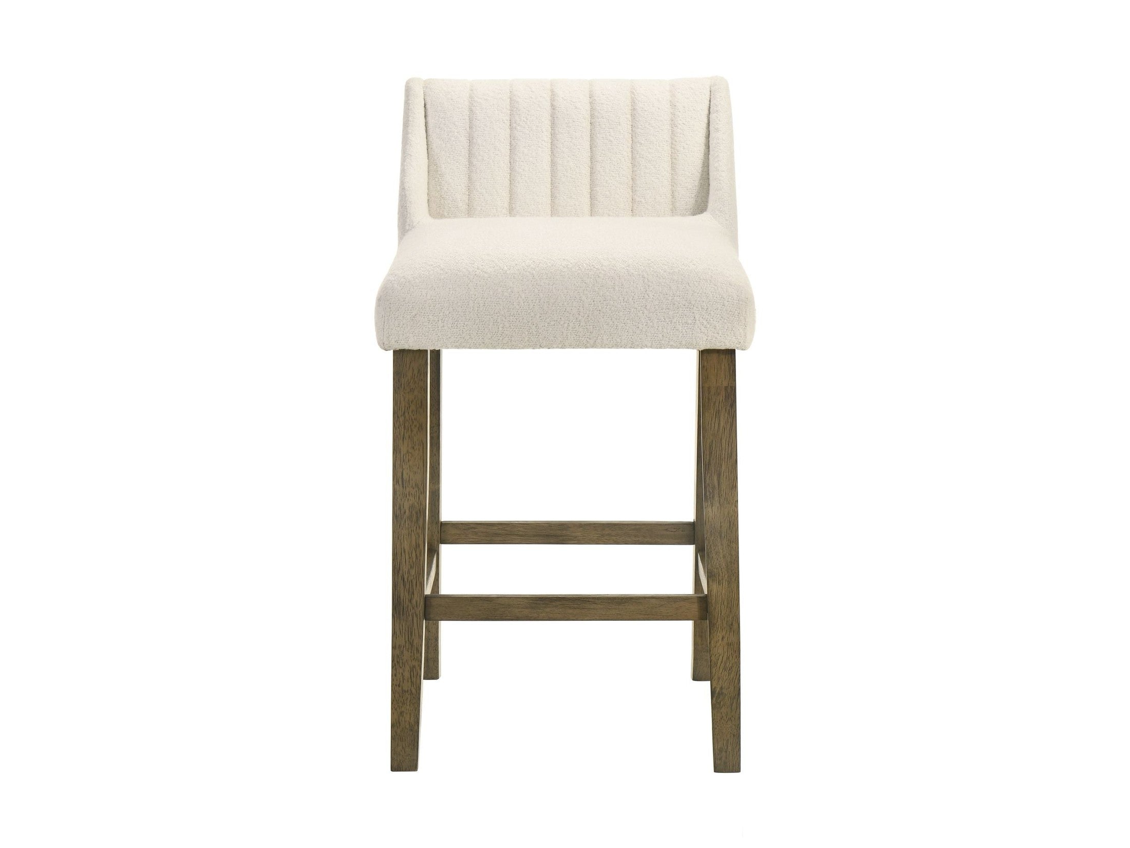 Fauna - Modern Transitional Wood Counter Height Kitchen Bar Stool