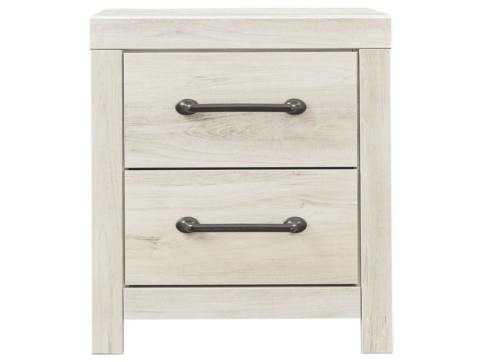 Cambeck - Two Drawer Night Stand - Whitewash
