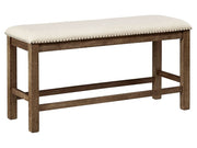 Moriville - Double UPH Bench  - Beige