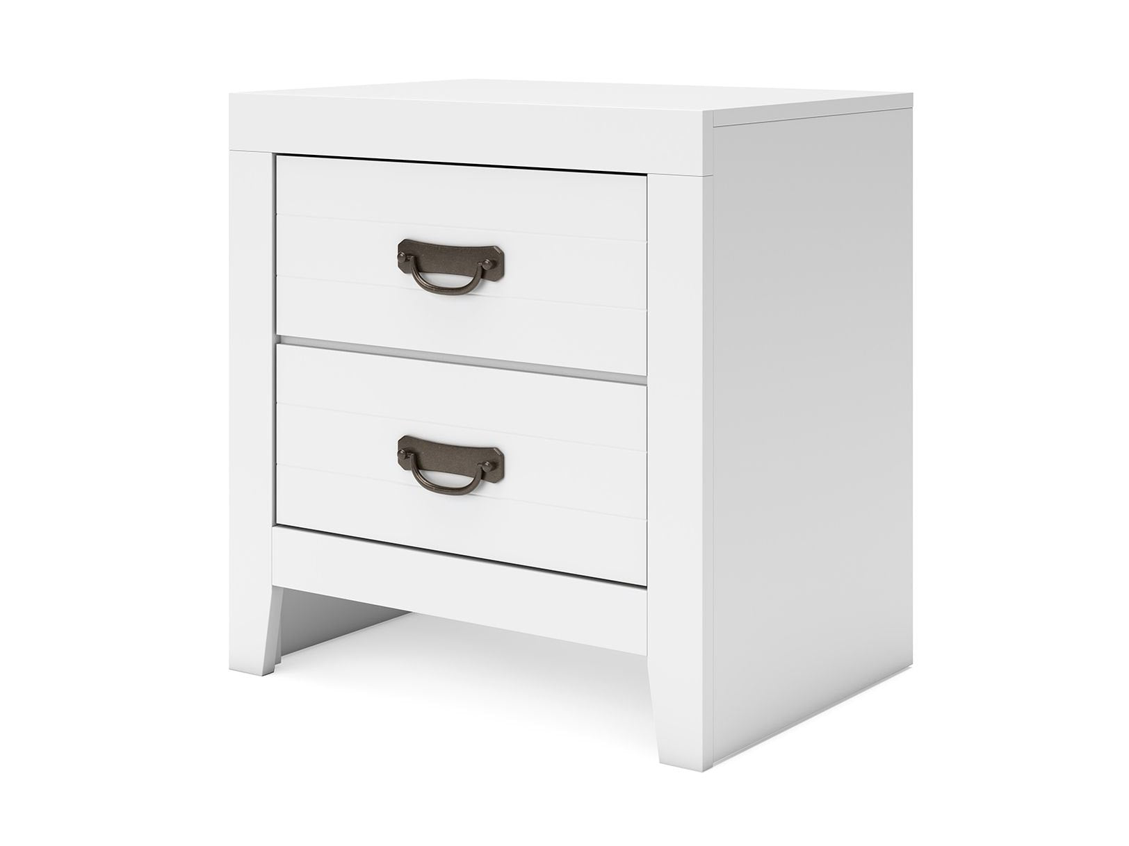 Binterglen - Two Drawer Night Stand - White