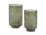 Clarkton - Candle Holder Set (Set of 2) - Green