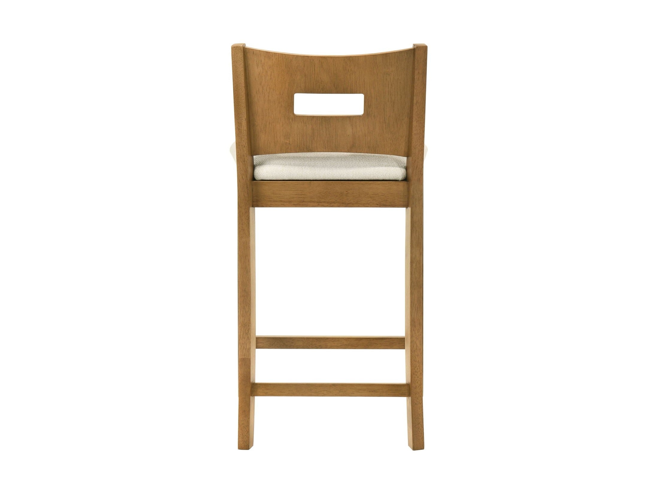 Ren - 26" Counter Height Rubberwood Barstool