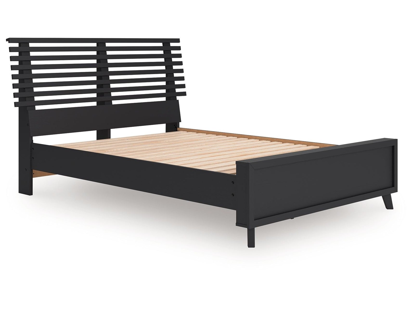 Danziar - Slat Panel Bed
