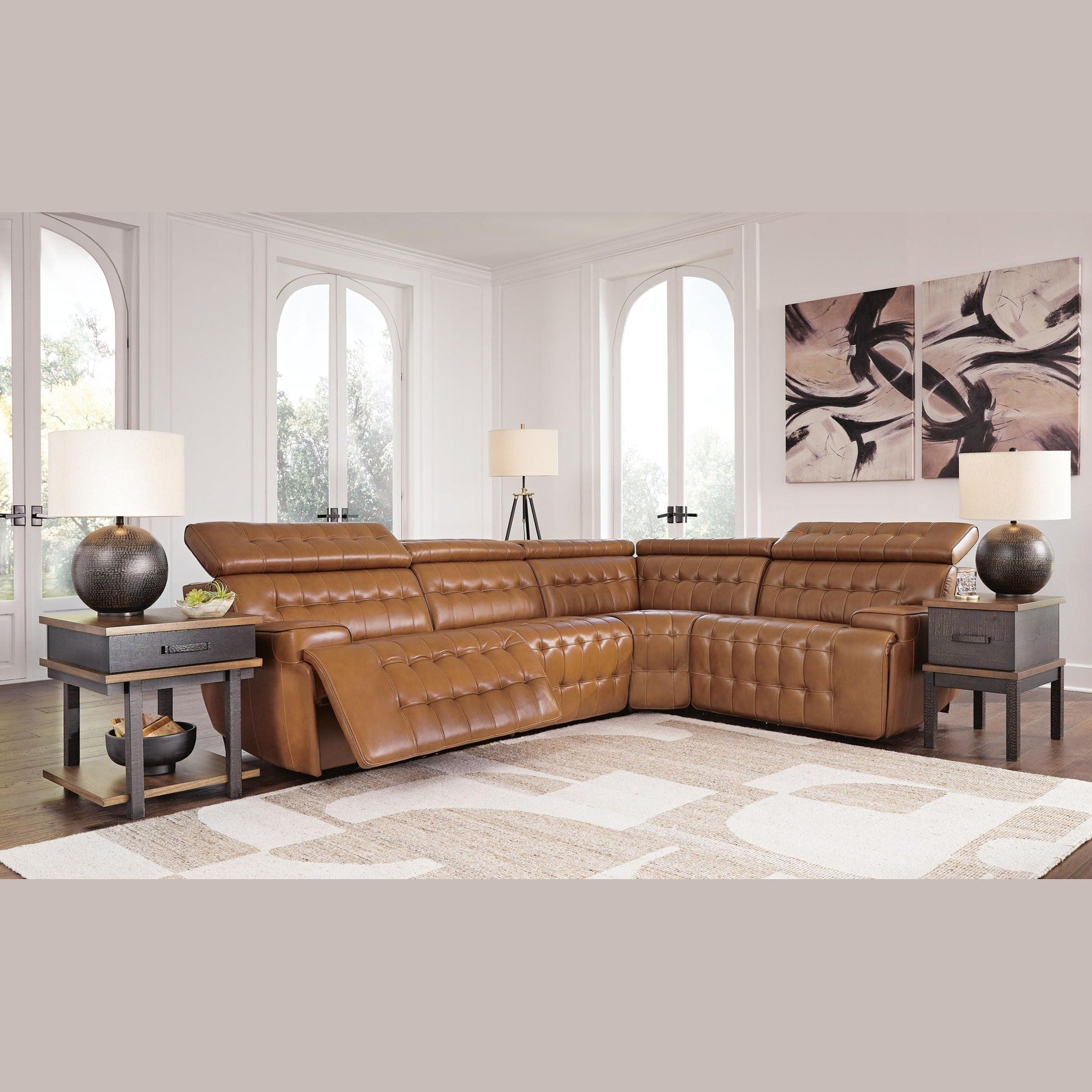 Temmpton - Power Reclining Sectional