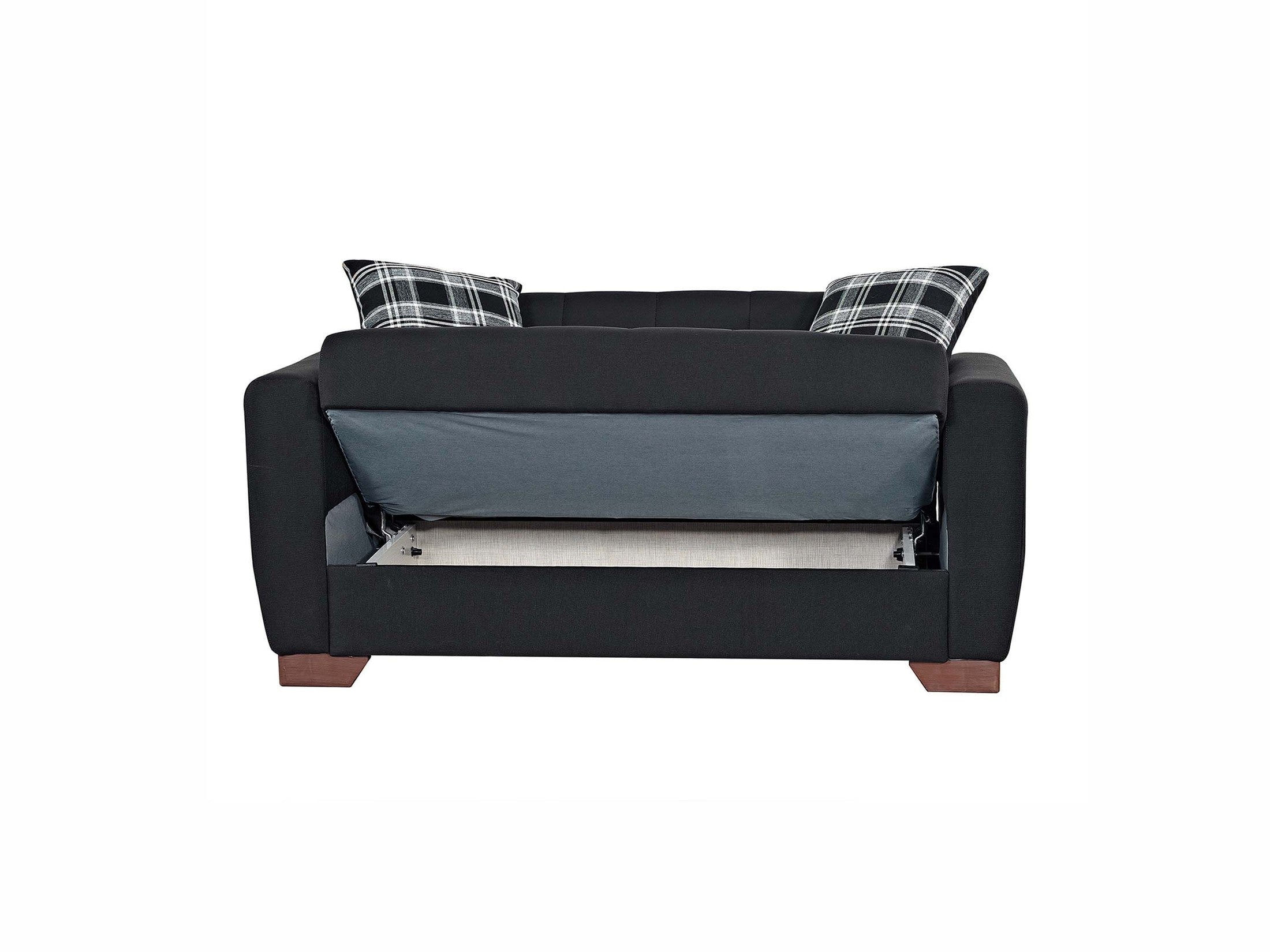 Ottomanson Barato - Upholstered Convertible Loveseat With Storage