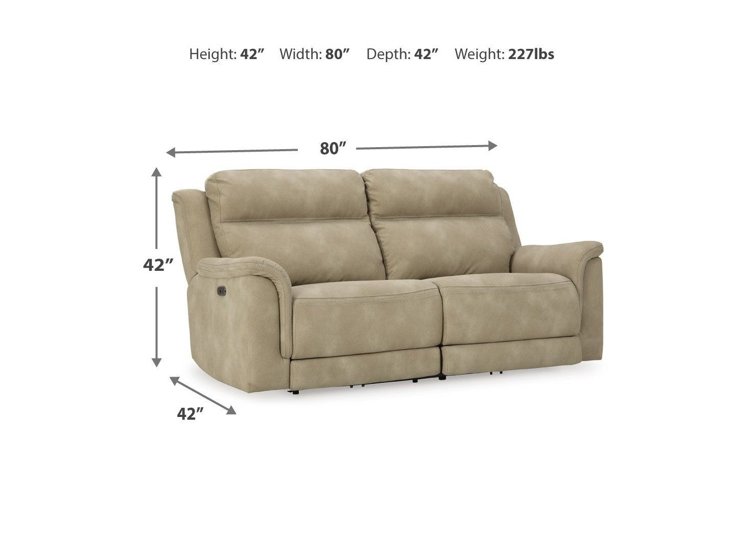 Next-Gen Durapella - Reclining Power Sofa