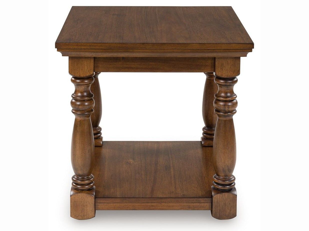 Sturlayne - Rectangular End Table - Brown