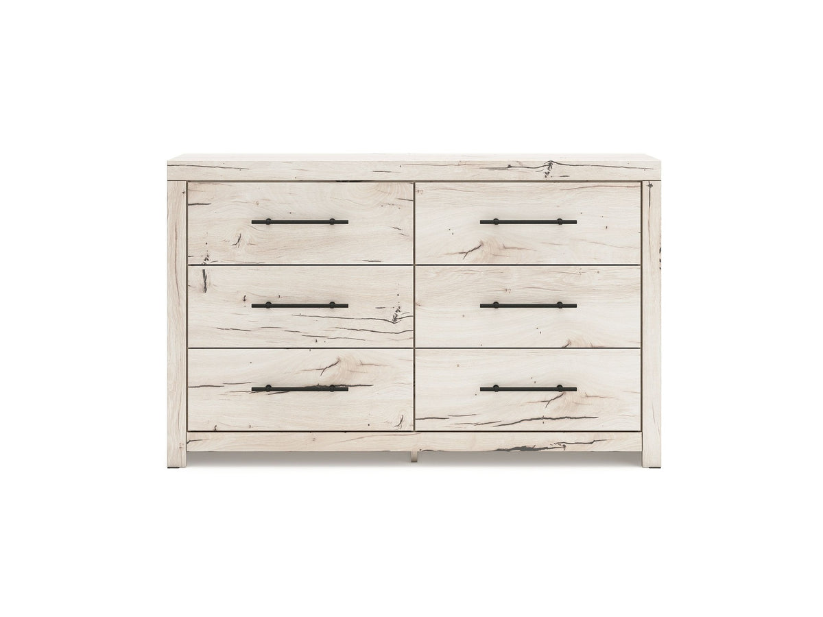 Lawroy - Six Drawer Dresser - Light Natural