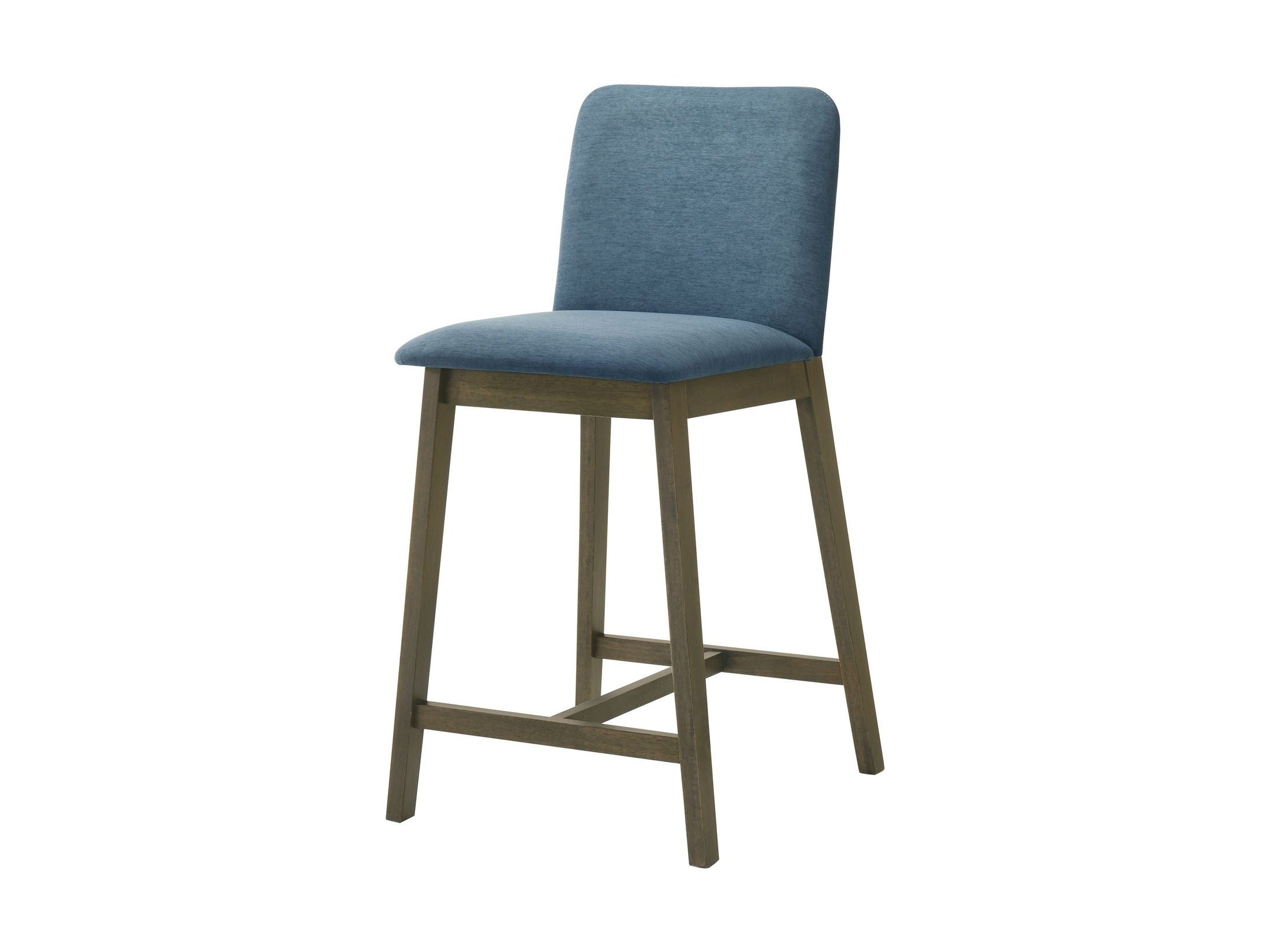 Allin Upholstered Wood Counter Height Barstool