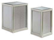 Traleena - Nesting End Tables (Set of 2) - Silver Finish