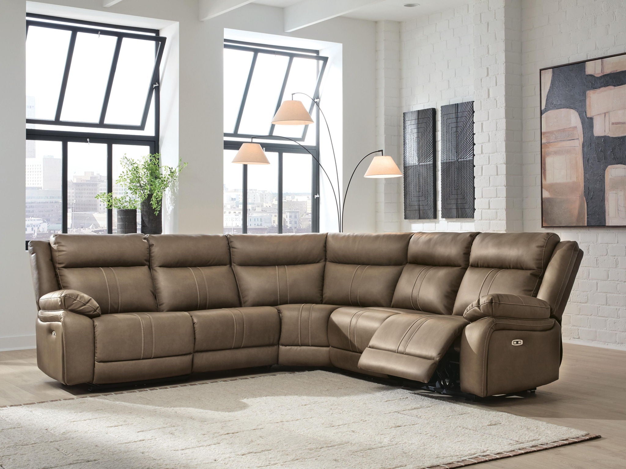 Max-Media - Reclining Sectional