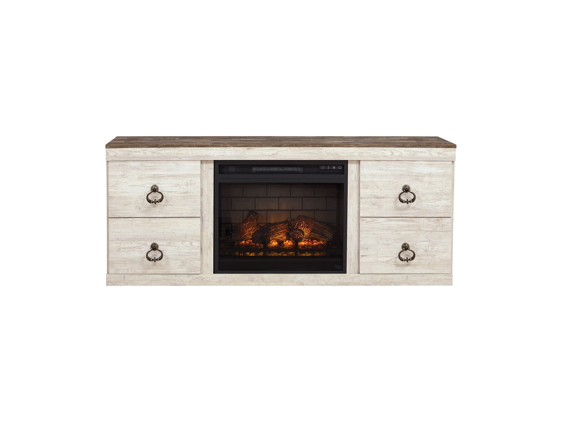 Willowton - Entertainment Center With Fireplace Option