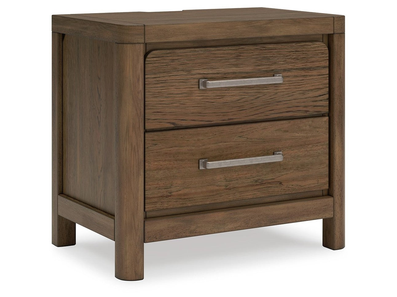 Cabalynn - Two Drawer Night Stand - Light Brown