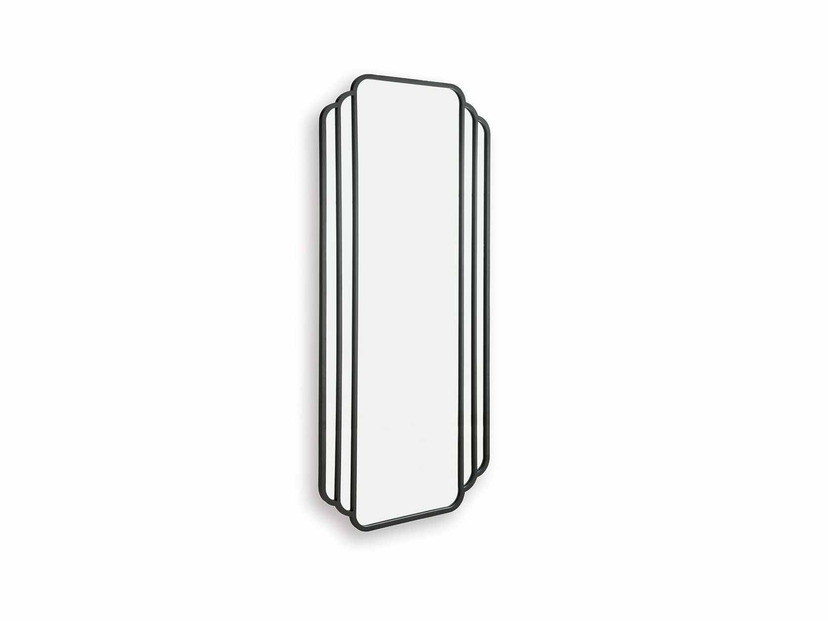Antigone - Floor Mirror - Black