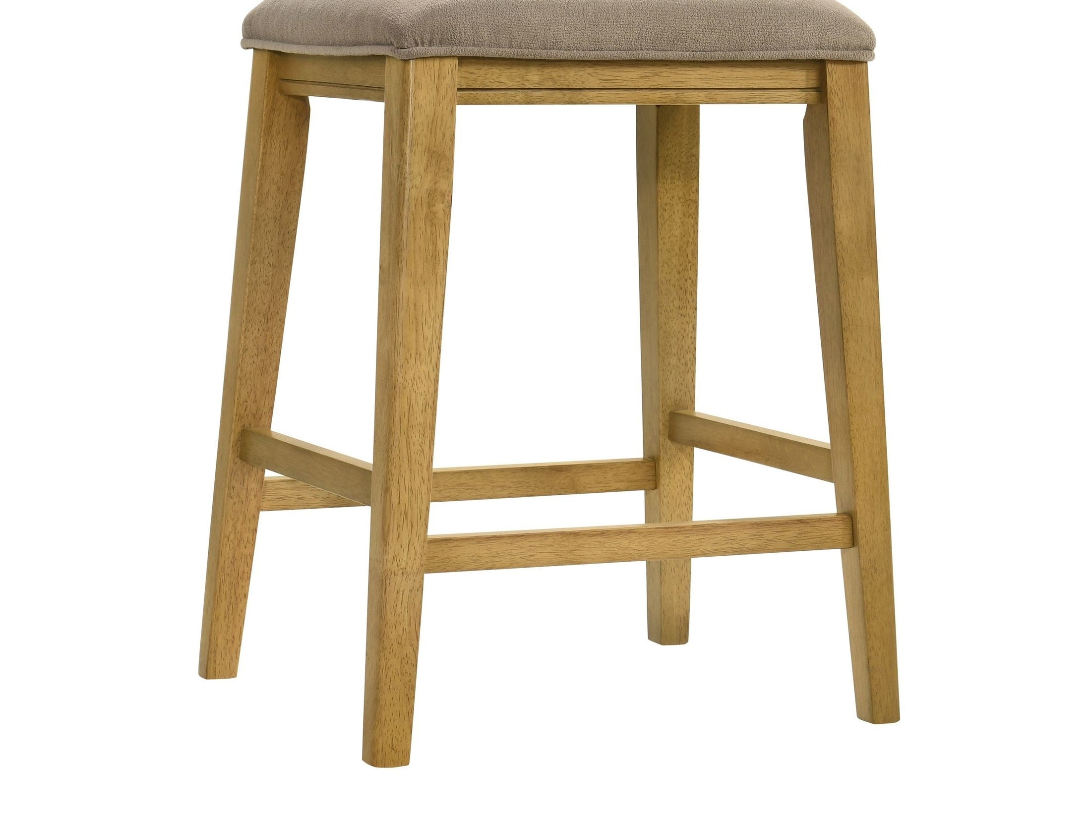 Jane - Contemporary Transitional Wood Counter Height Kitchen Bar Stool