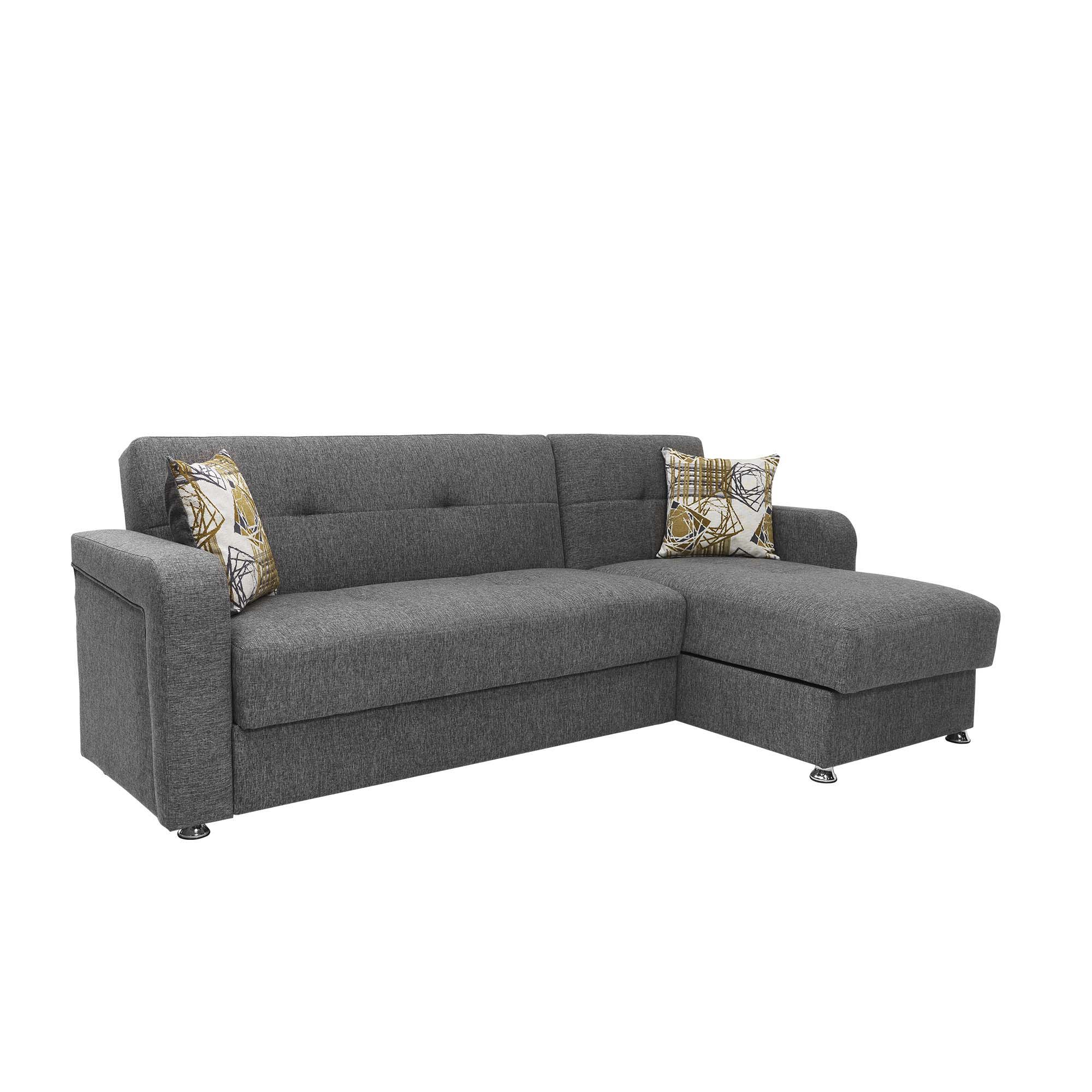 Ottomanson Harmony - Upholstered Convertible Chaise Lounge With Storage