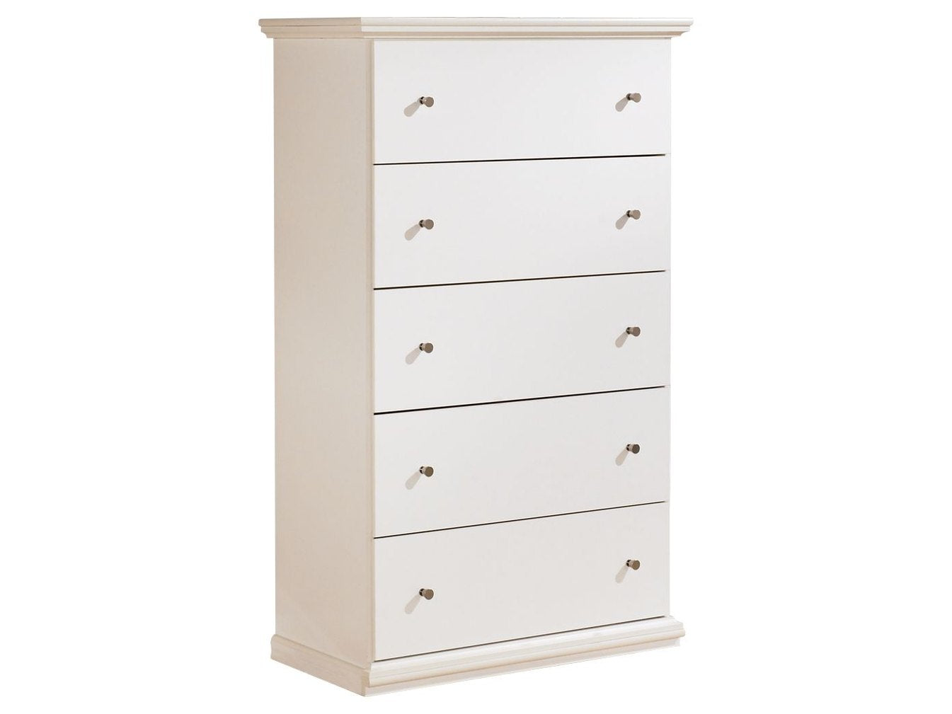 Bostwick Shoals - Five Drawer Chest - White
