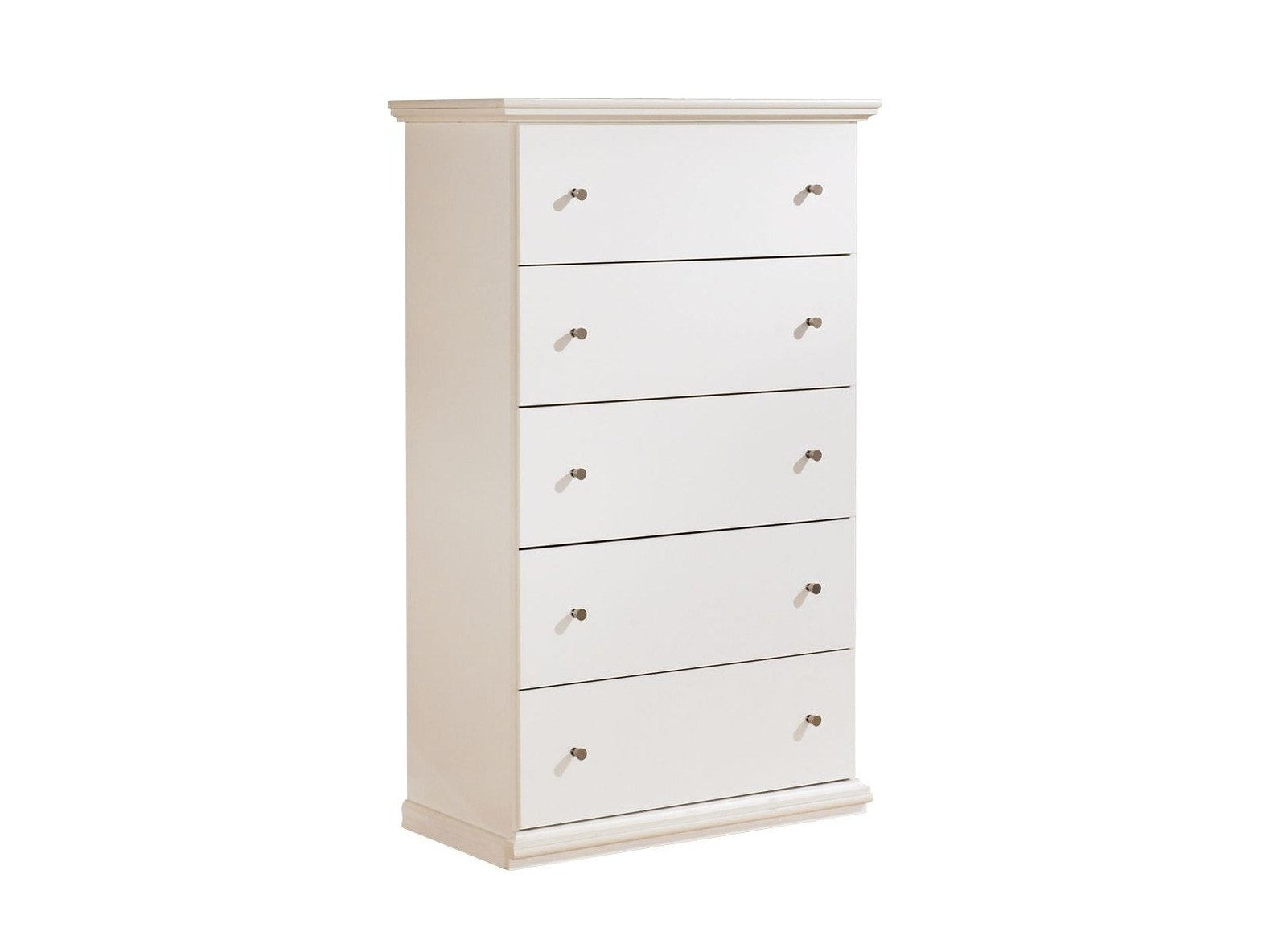 Bostwick Shoals - Five Drawer Chest - White