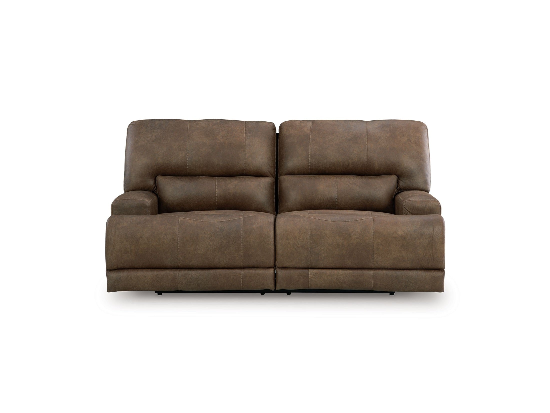 Beckley Place - 2 Seat Power Reclining Sofa With Adjustable Headrest - Earth