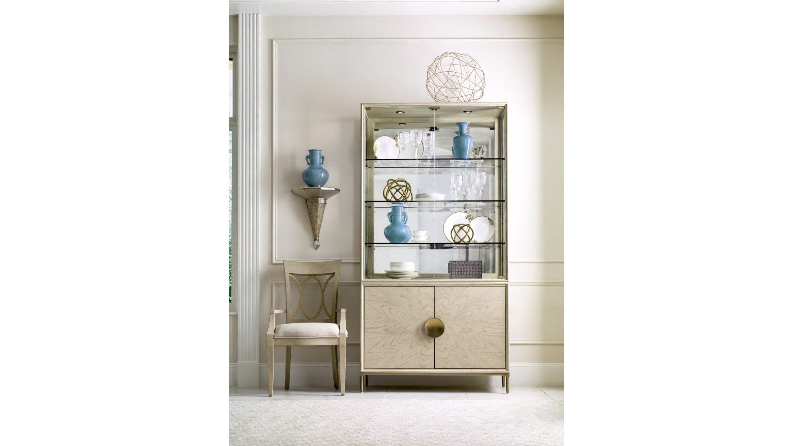 American Drew Lenox Baltic China Cabinet 923-830R