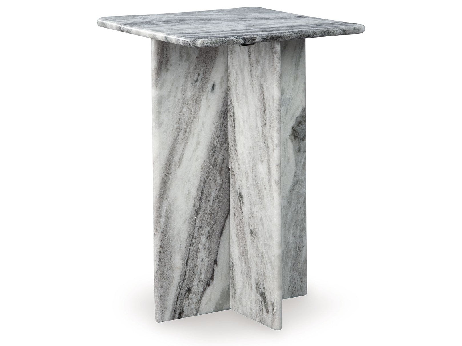 Keithwell - Square Accent Table - Gray