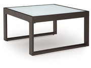 Beachloft - Square Cocktail Table - Black / Gray