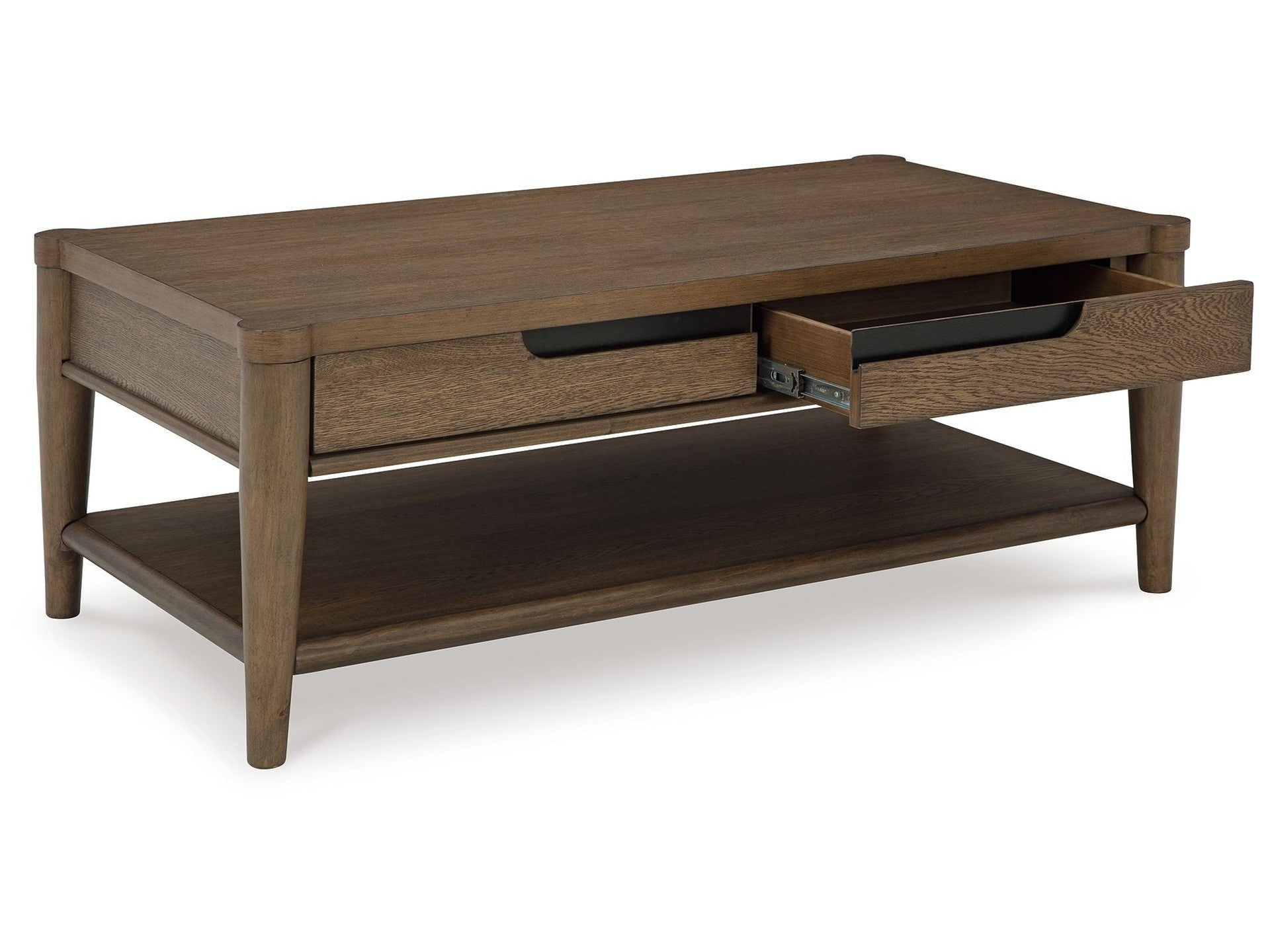 Roanhowe - Rectangular Cocktail Table - Brown
