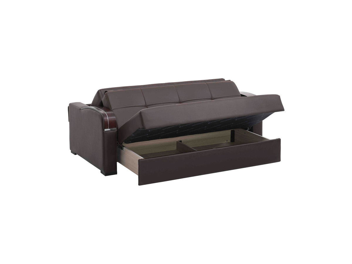 Ottomanson Sleep Plus - Upholstered Convertible Sofabed With Storage