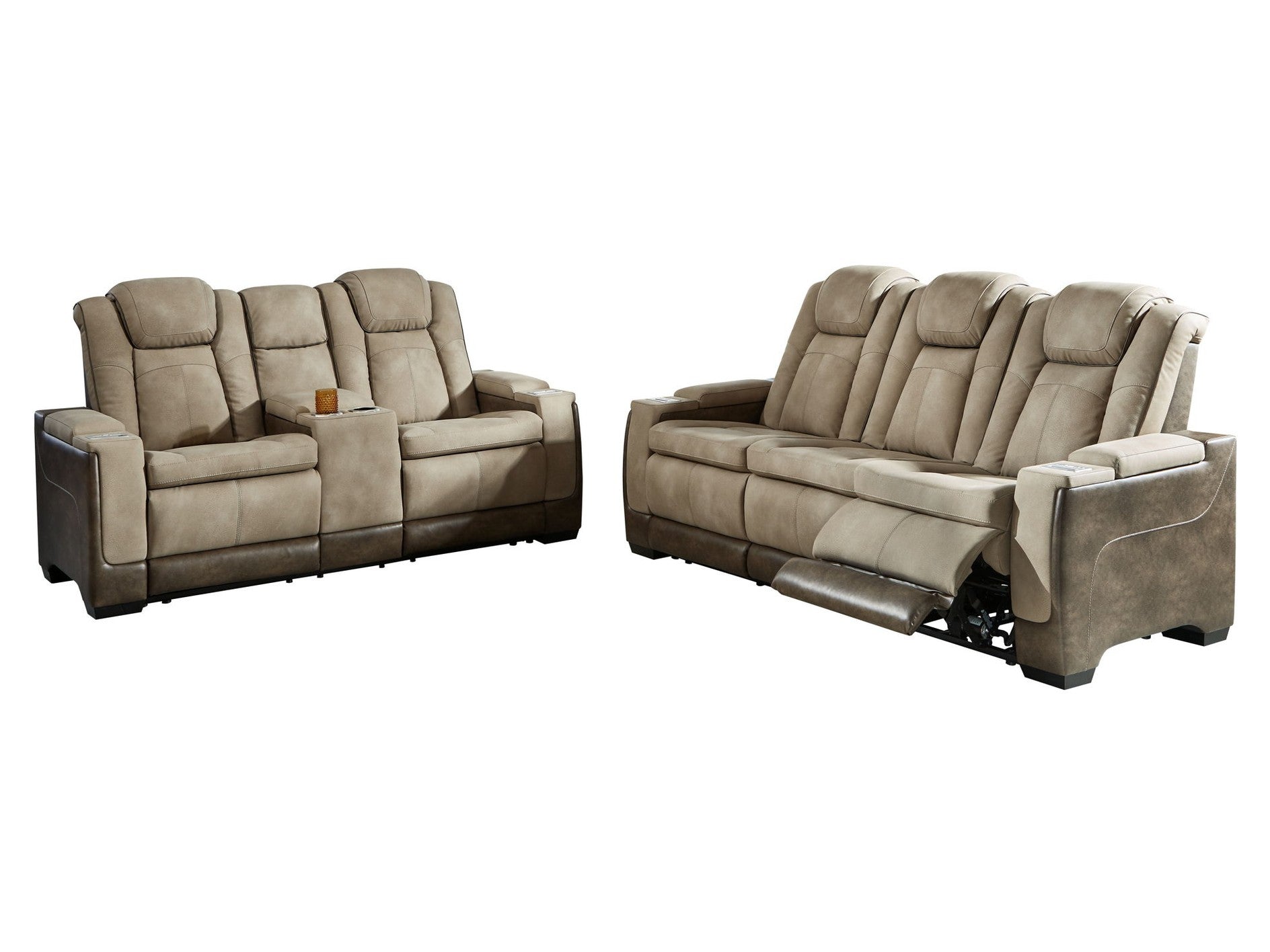 Next-Gen Durapella - Power Reclining Living Room Set