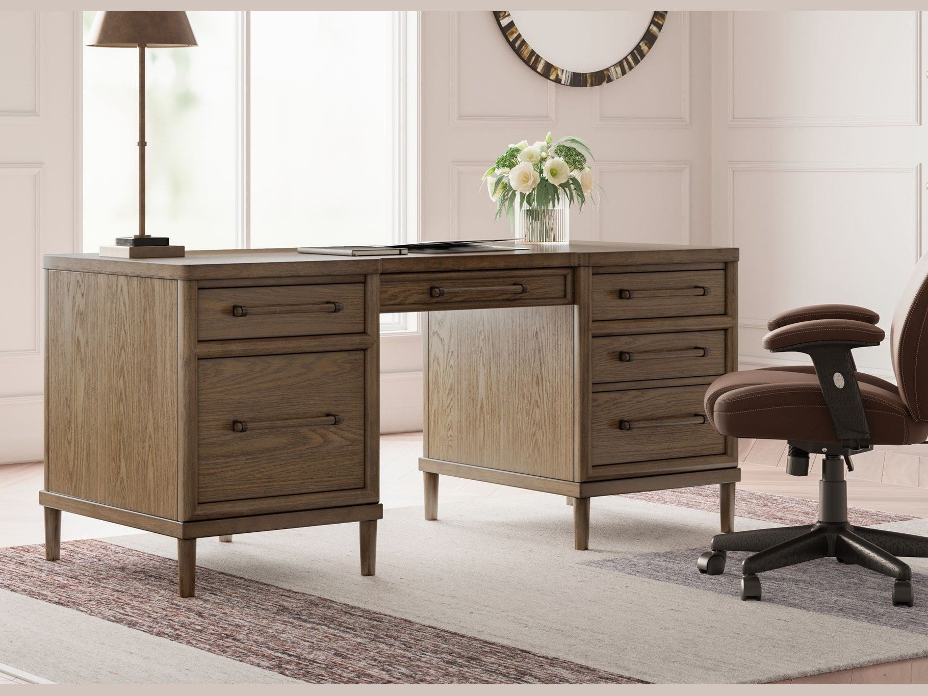 Roanhowe - Home Office Desk - Brown