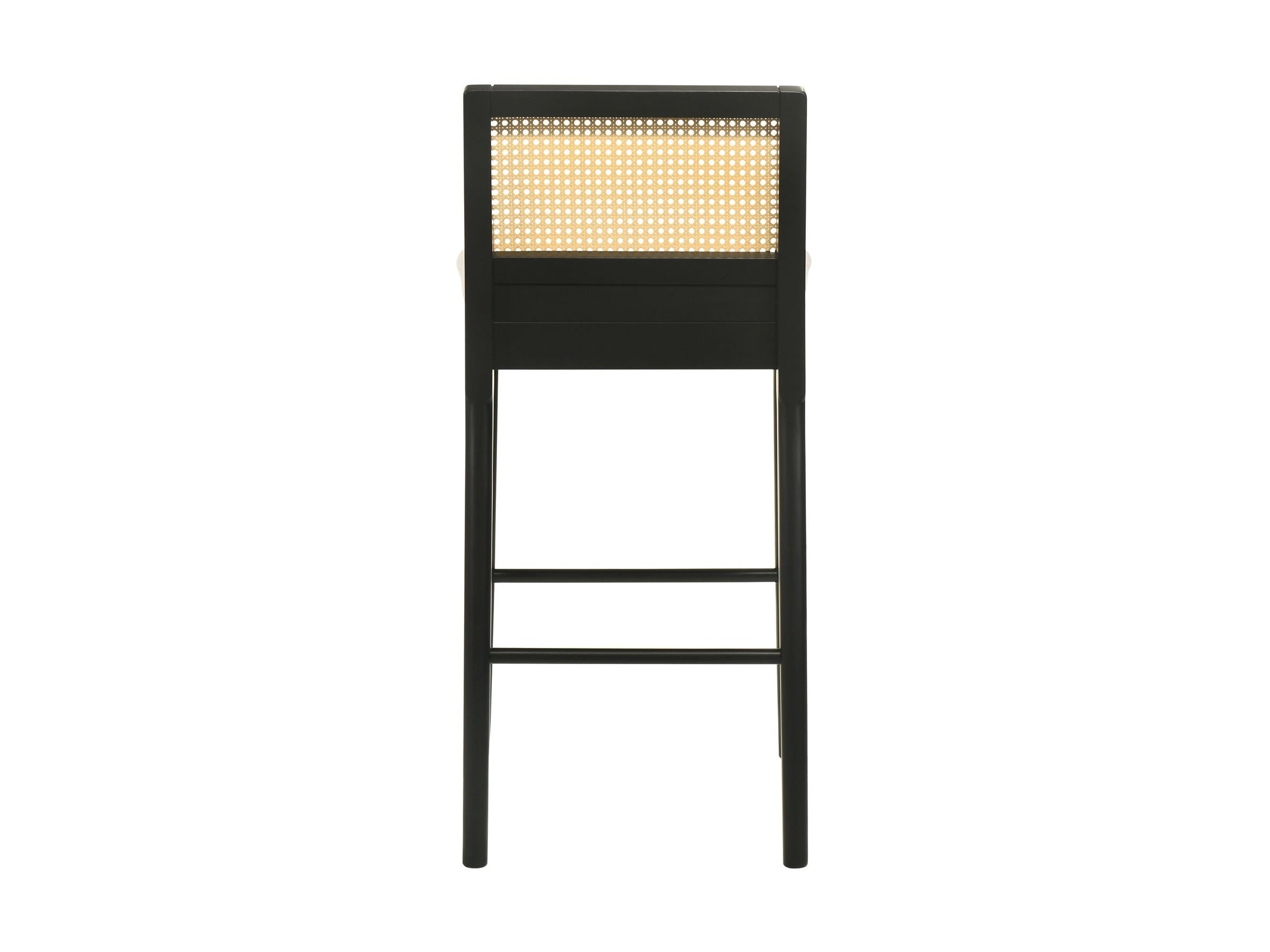 Tobias - Coastal Modern Wood Bar Height Kitchen Bar Stool