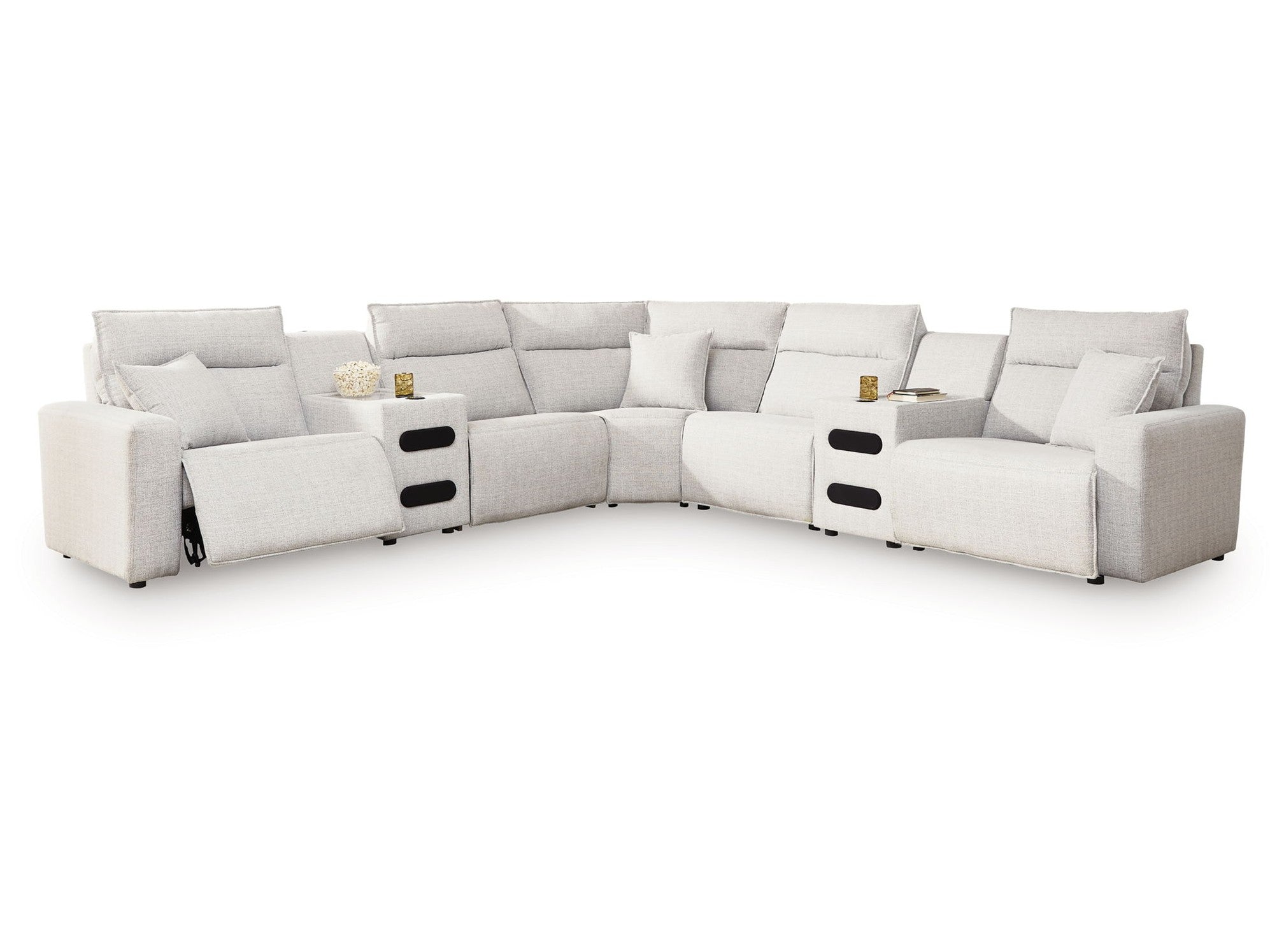 Modmax II - Reclining Sectional - Stone