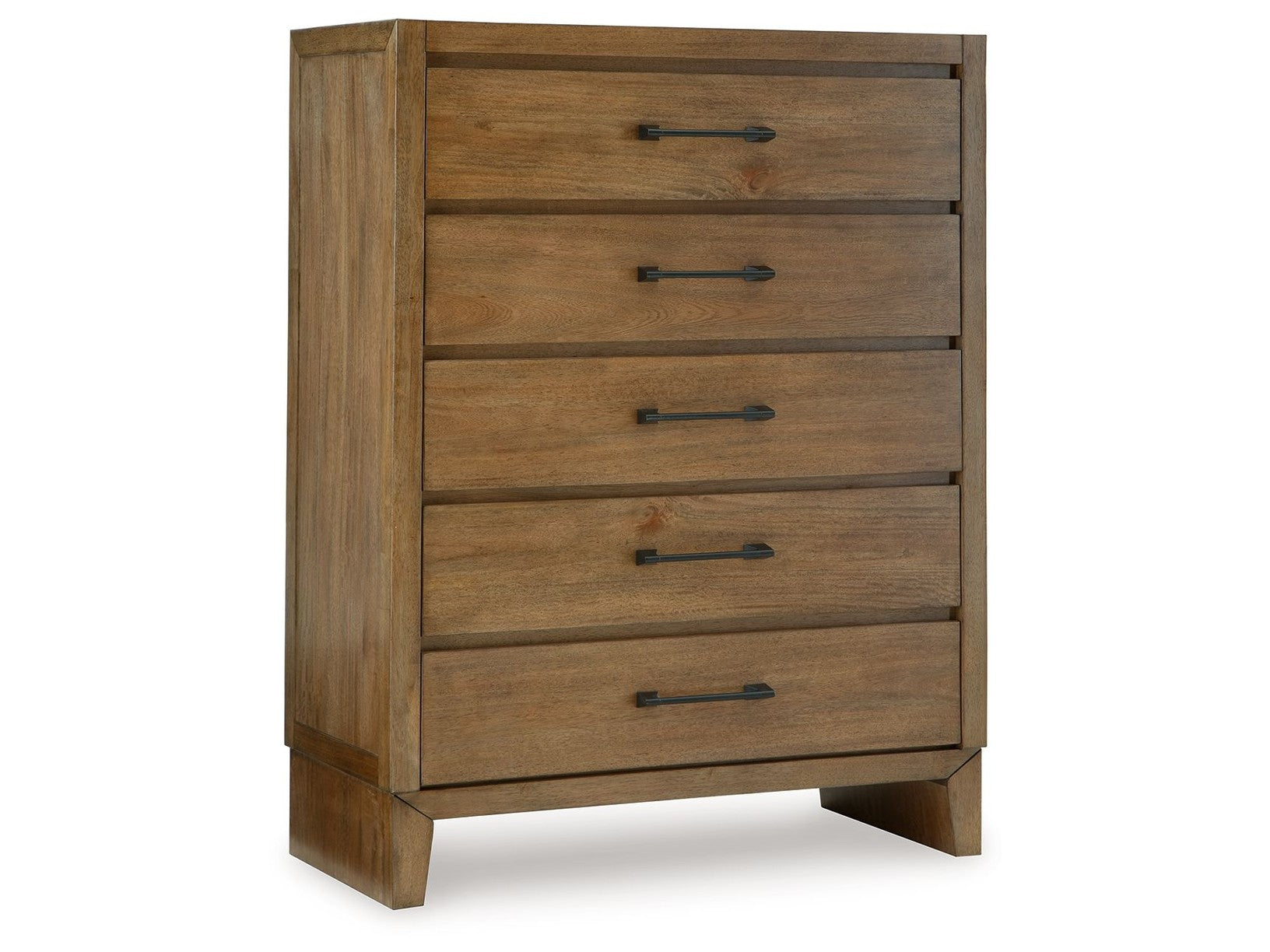 Sherbana - Five Drawer Chest - Light Brown