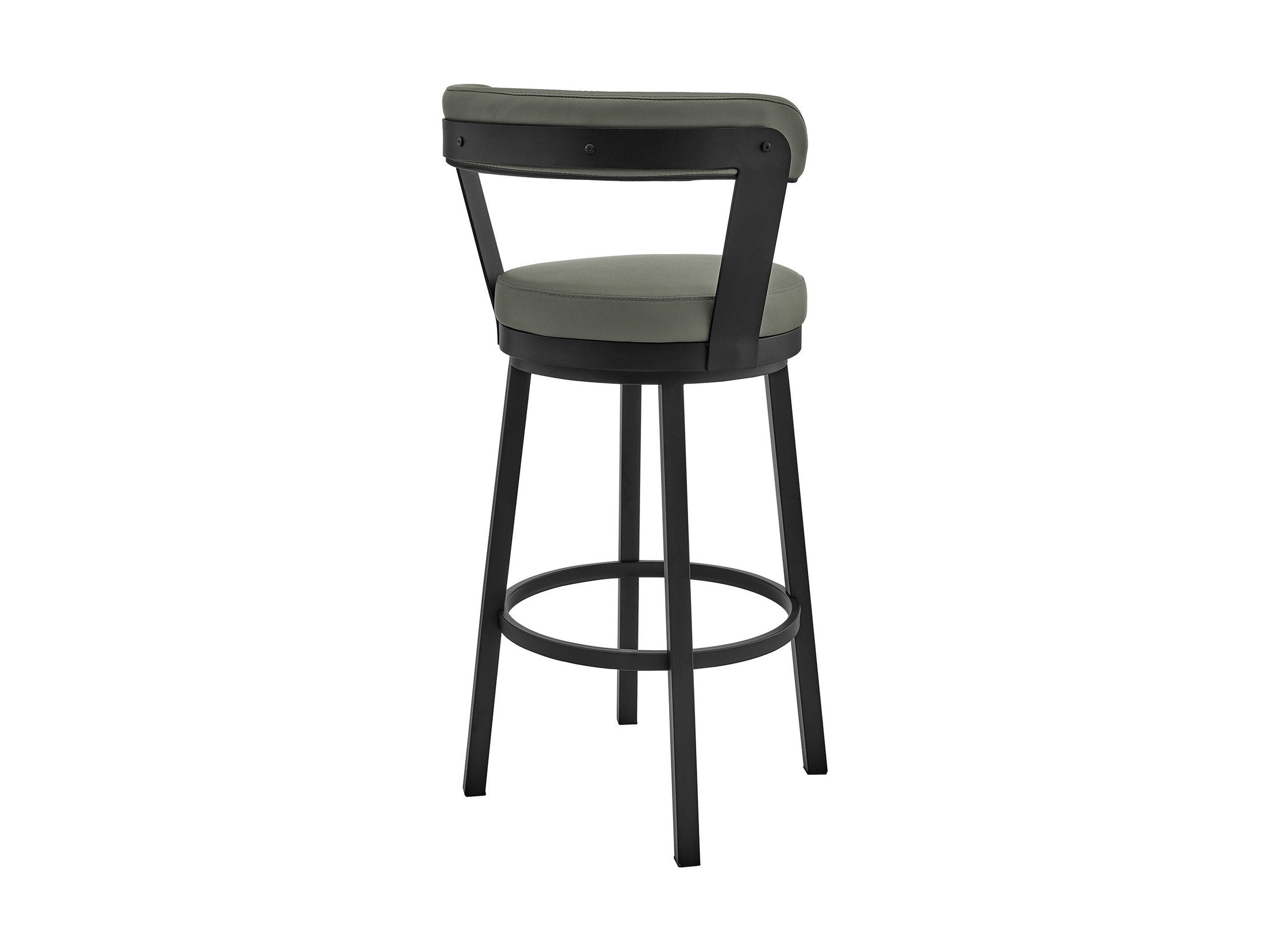 Kobe - Swivel Bar Stool - Black Finish