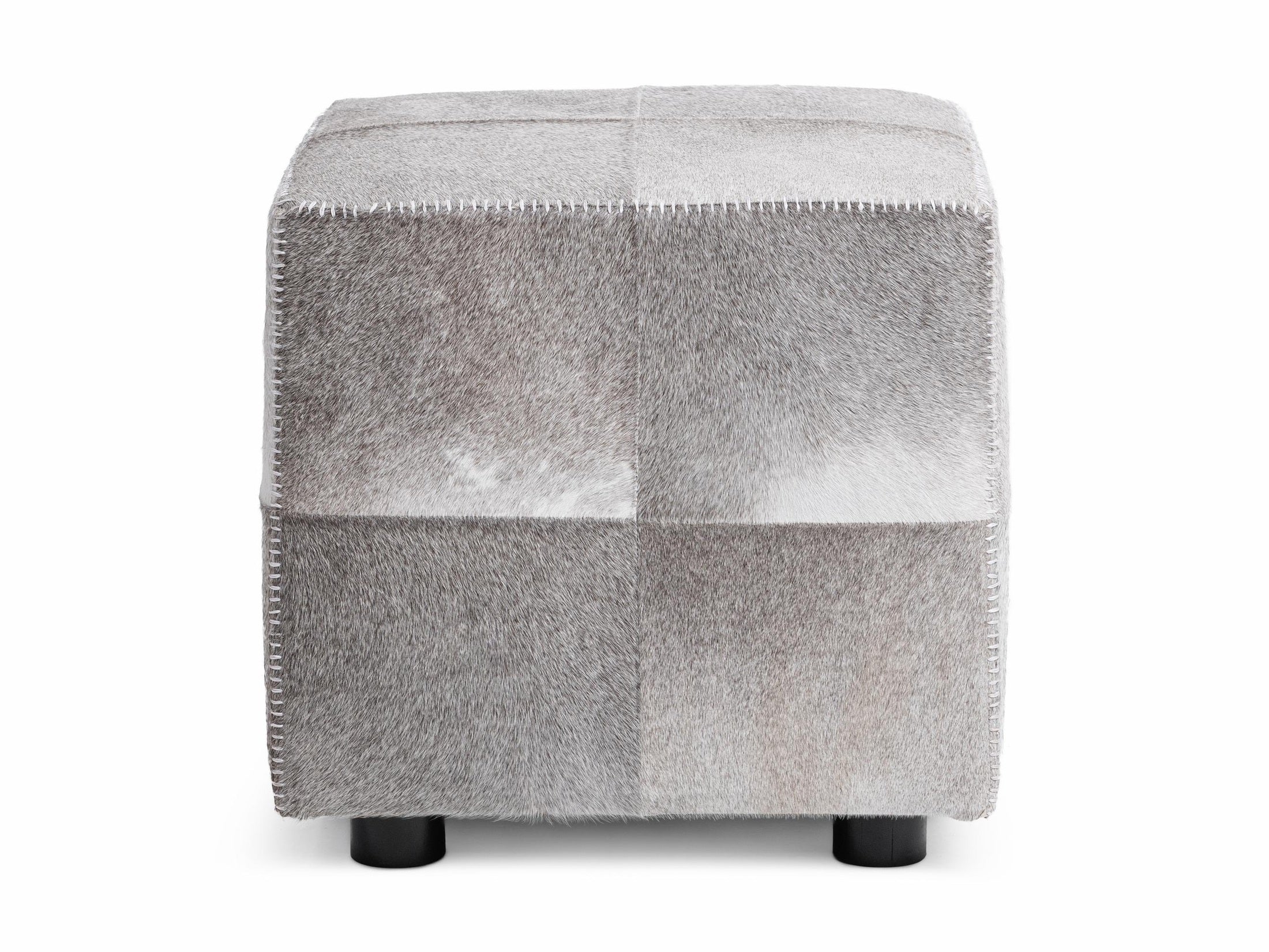 Landyn - Square Ottoman - Sparrow Gray