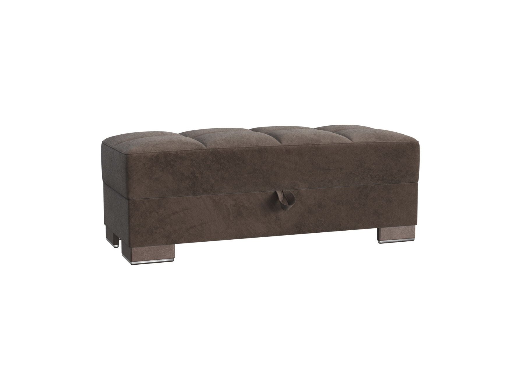 Ottomanson Armada Air - Upholstered Ottoman With Storage - Microfiber