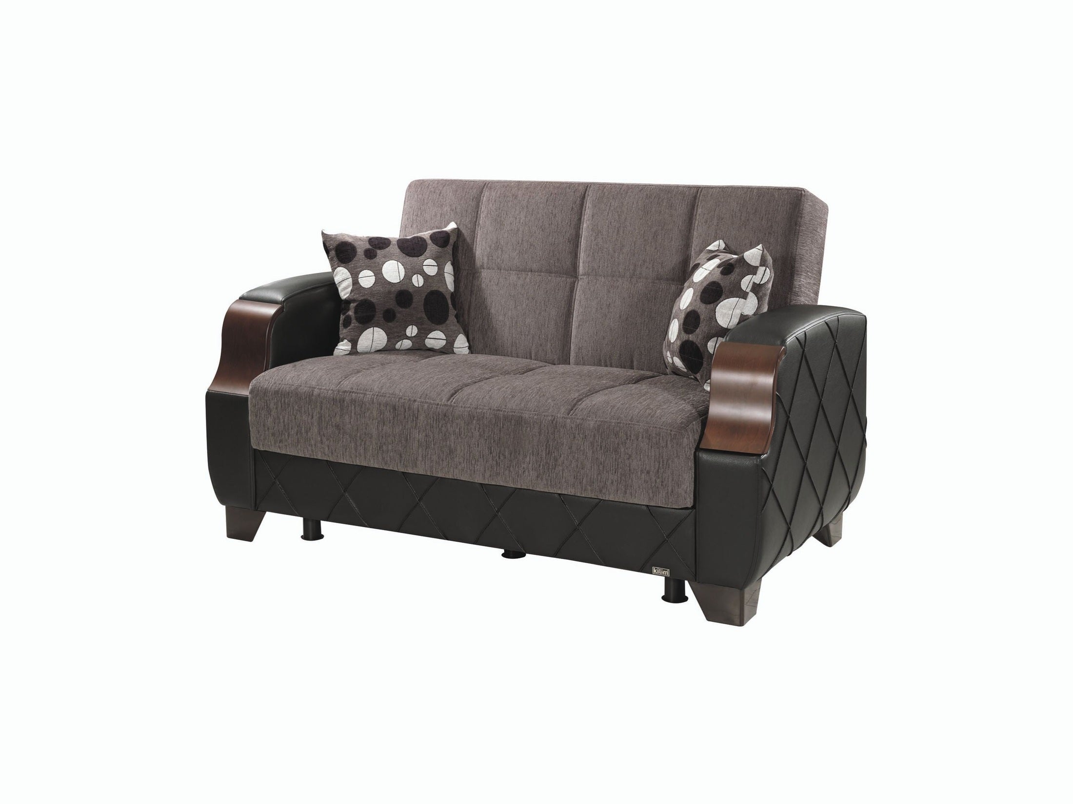 Ottomanson Molina - Upholstered Convertible Loveseat With Storage