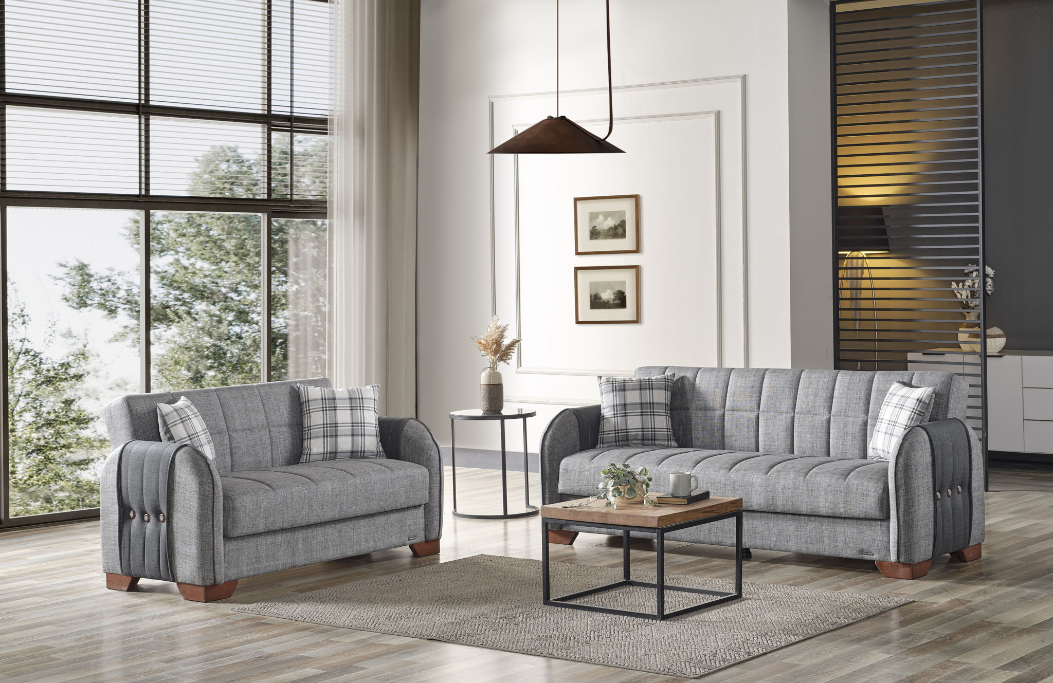 Ottomanson Button - Loveseat