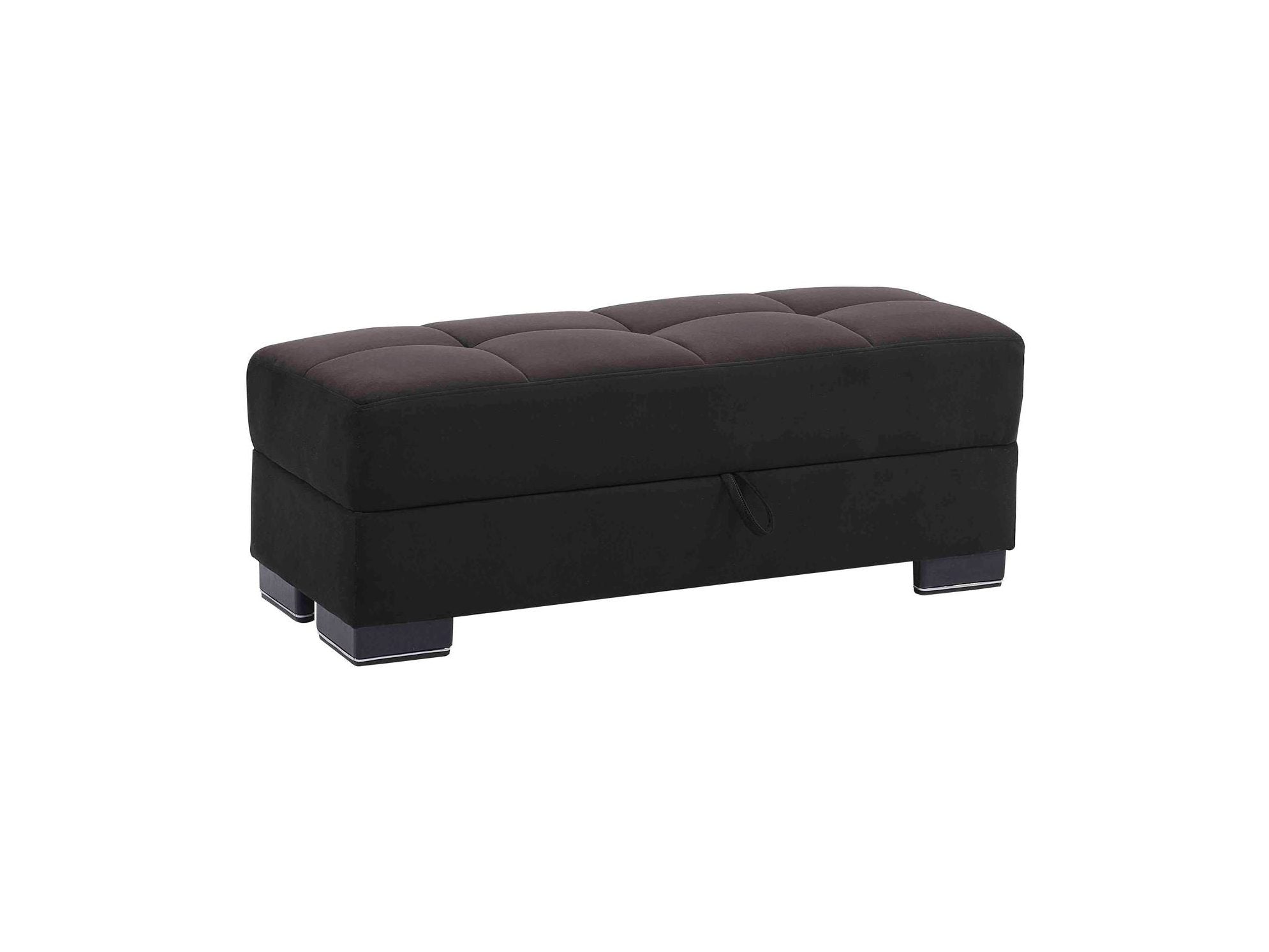 Ottomanson Armada Air - Upholstered Ottoman With Storage - Microfiber