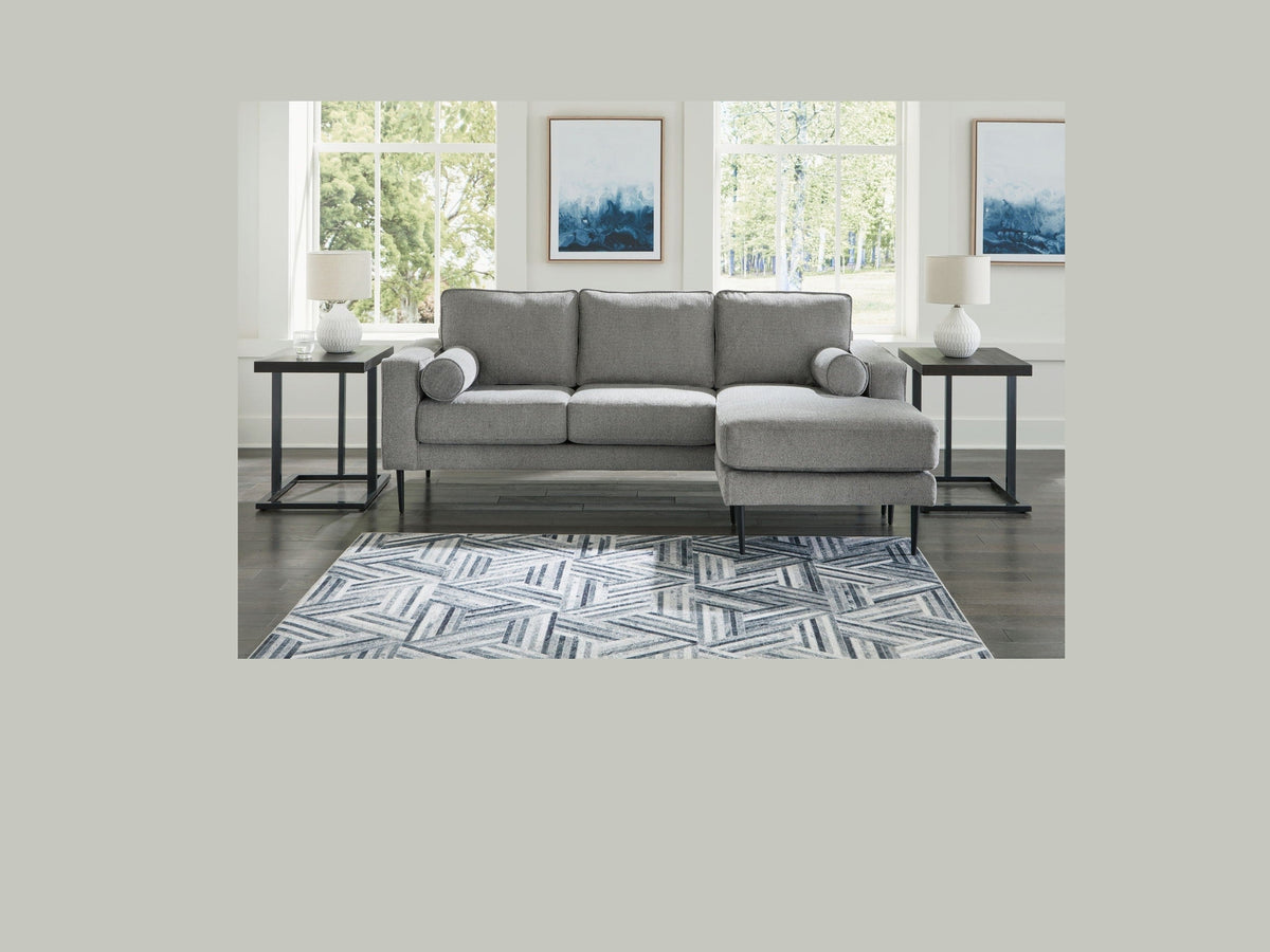 Hazela - Sofa Chaise - Charcoal