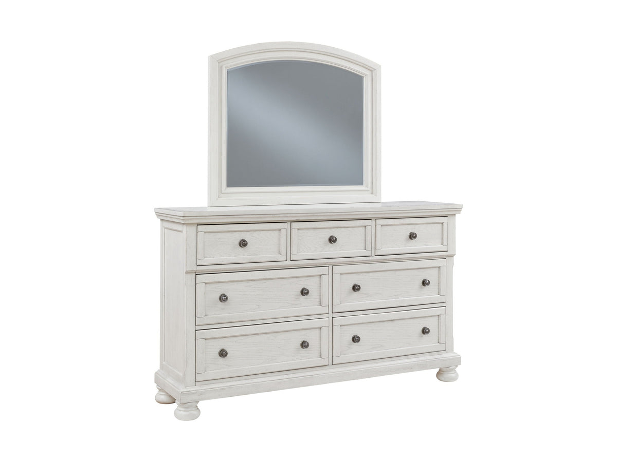 Robbinsdale - Dresser, Mirror - Antique White