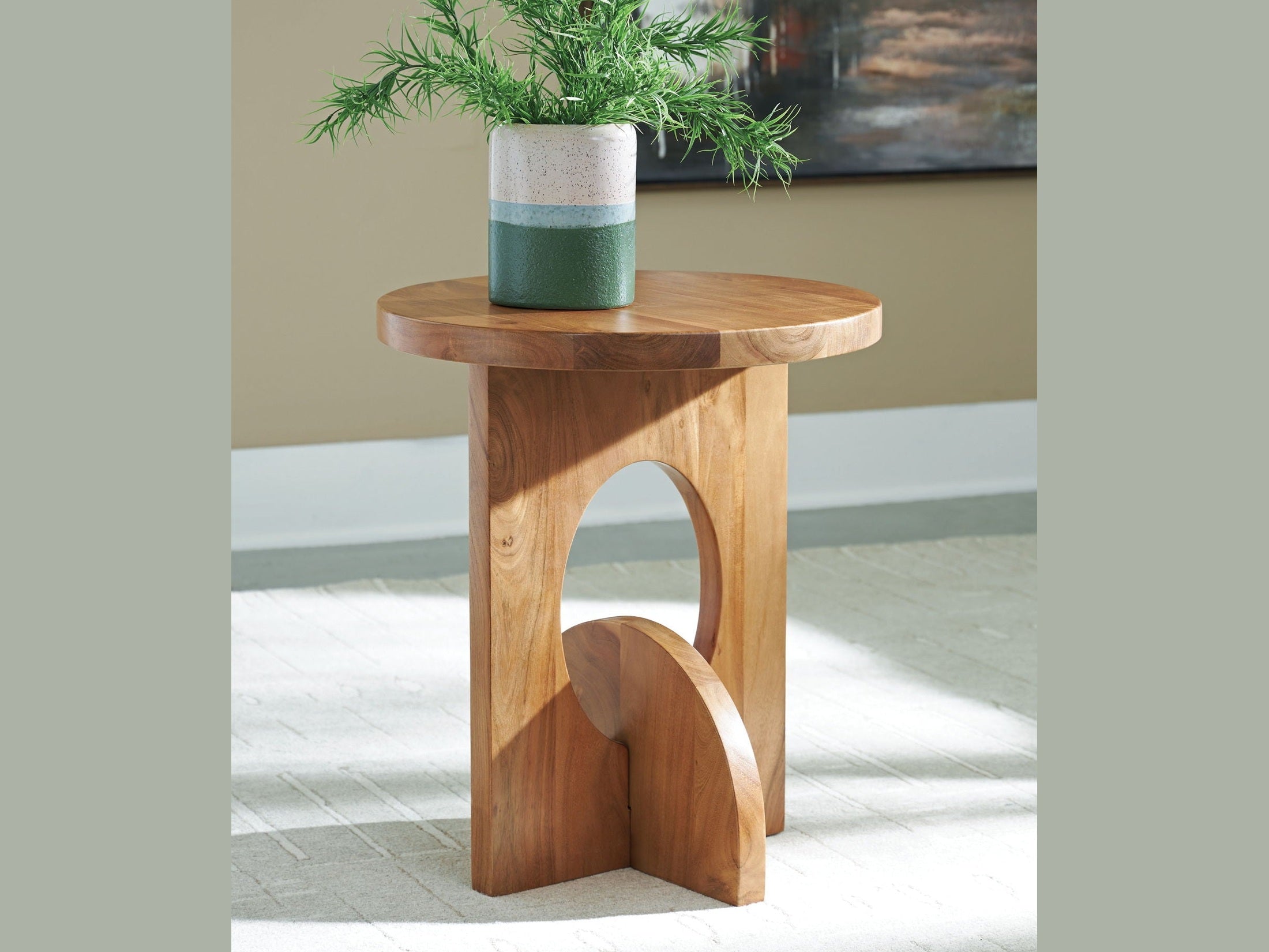Hollbourne - Accent Table - Brown
