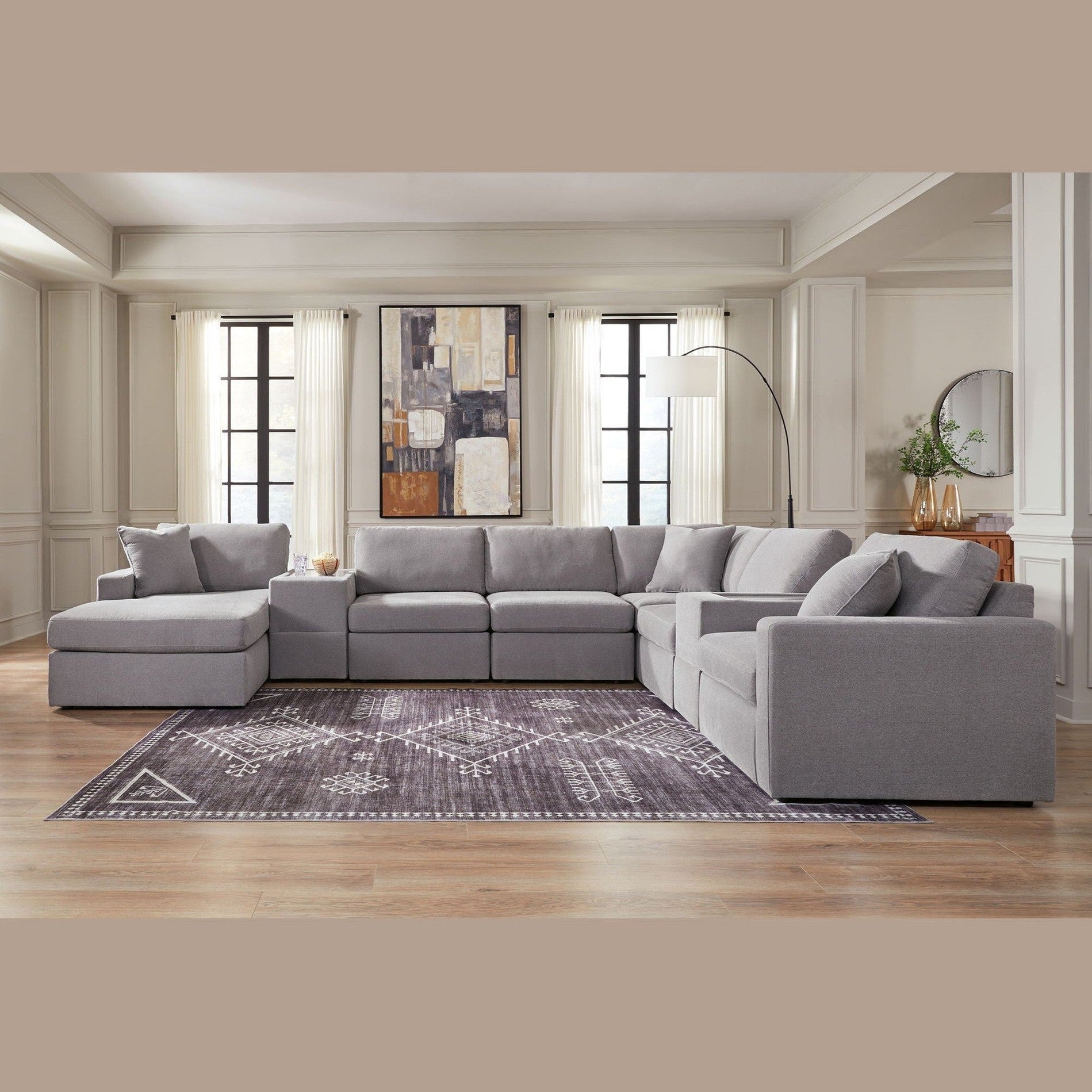 Modmax - Sectional - Granite