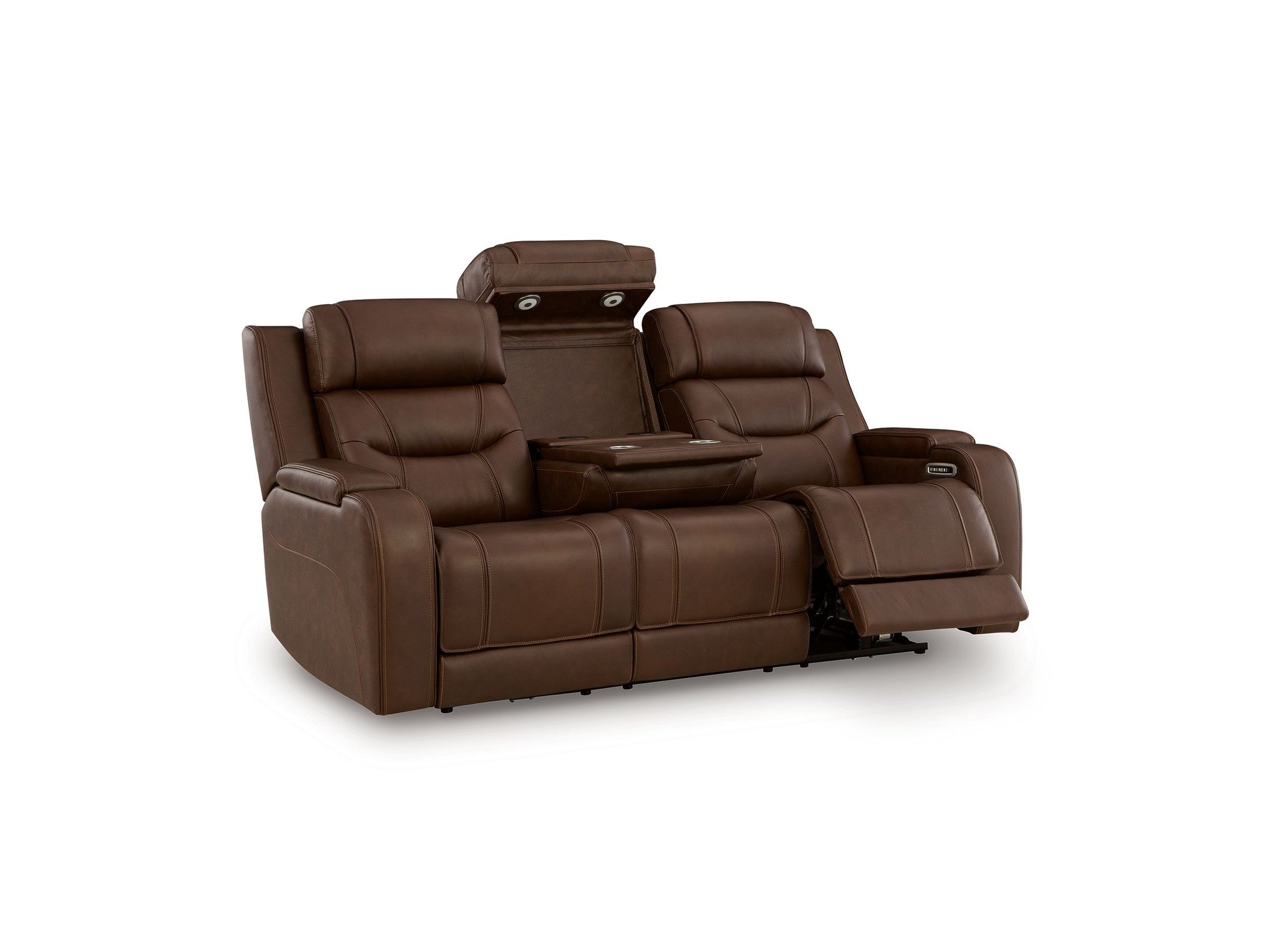 Knightington - Power Reclining Sofa With Audio Seating