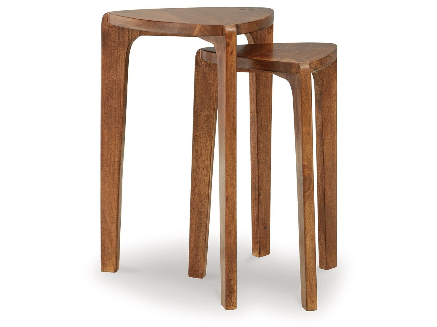 Brynnleigh - Accent Table Set (Set of 2) - Medium Brown