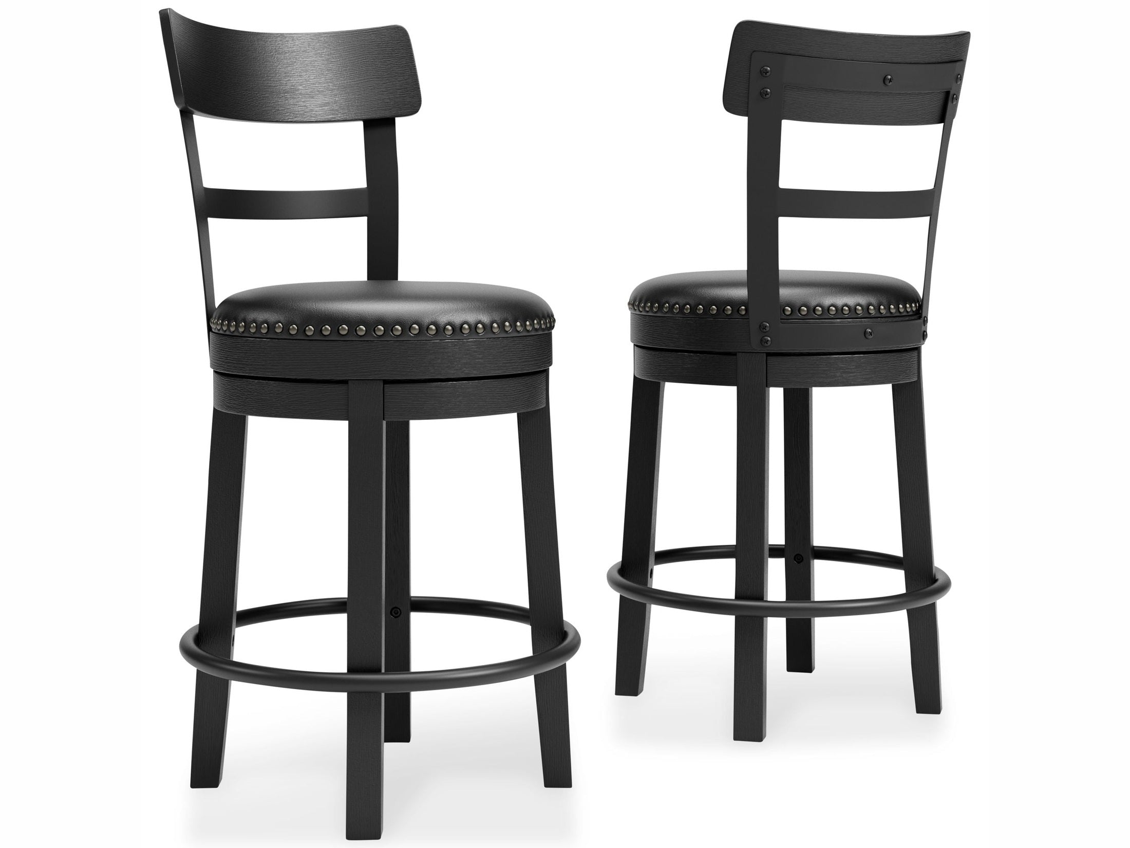 Valebeck - Full Back Swivel Stool