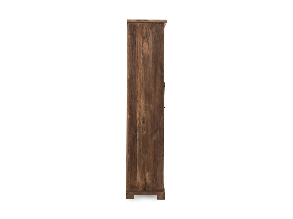 Zion - Reclaimed Wood Tall Cabinet - Natural