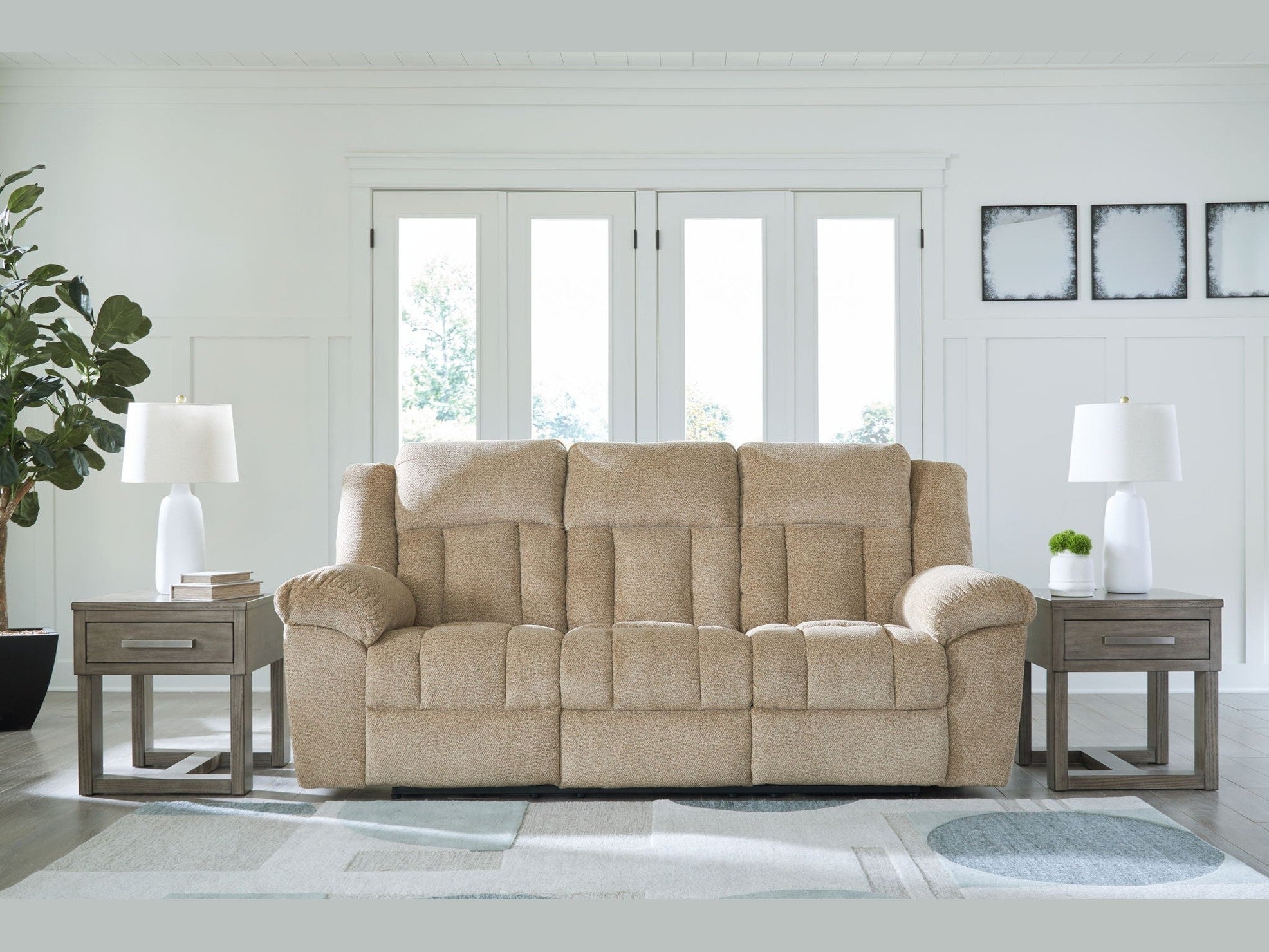 Tip-Off - Power Reclining Sofa With Adj Headrest